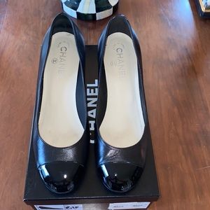 Chanel wedges
